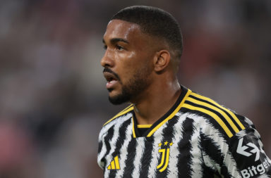 Gleison Bremer of Juventus looks on during a Serie A match