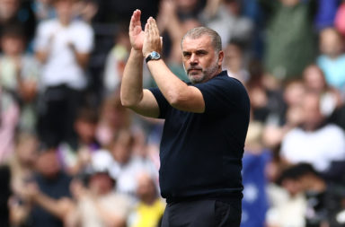 Ange Postecoglou applauds